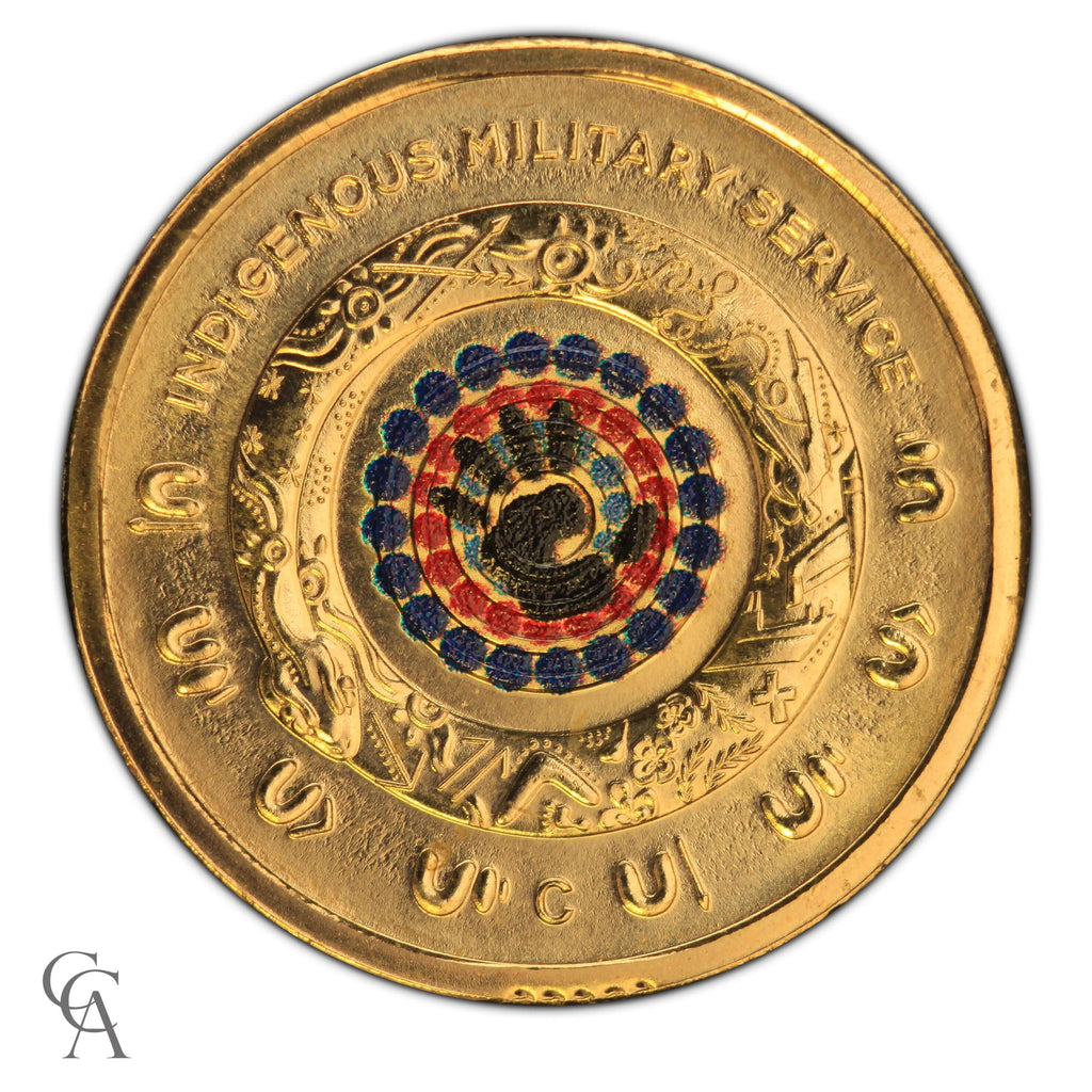 2021 Indigenous Services Defending Country ‘C’ Mintmark $2 Coin