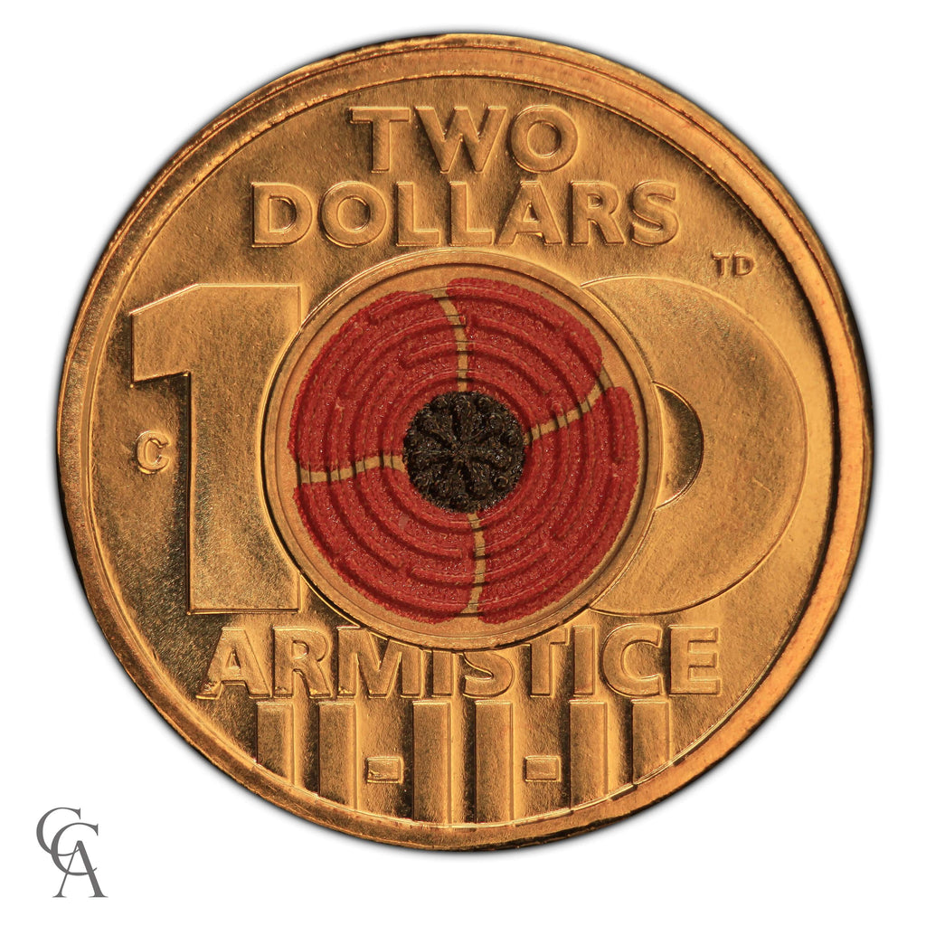 2018 Remembrance Day Armistice Centenary 'C' Mintmark $2 Coin