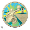 2020 $1 Australian Paralympic Team Ambassador - Chris Bond Coloured Frosted Uncirculated Coin